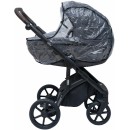 Πολυκαρότσι 2 σε 1 Atta Black Dots Dovadi