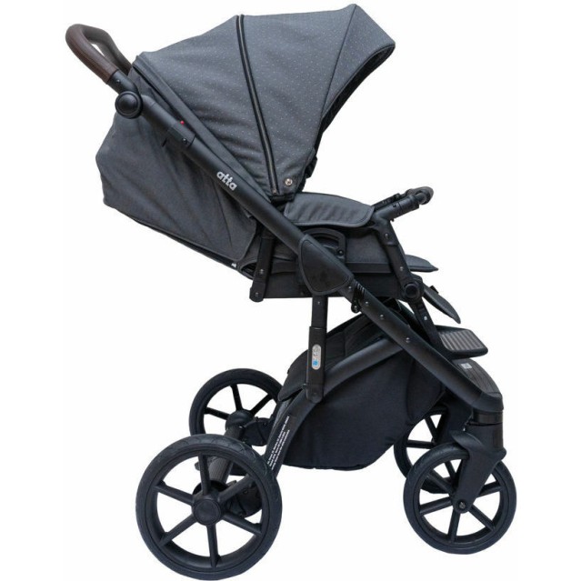 Πολυκαρότσι 2 σε 1 Atta Black Dots Dovadi