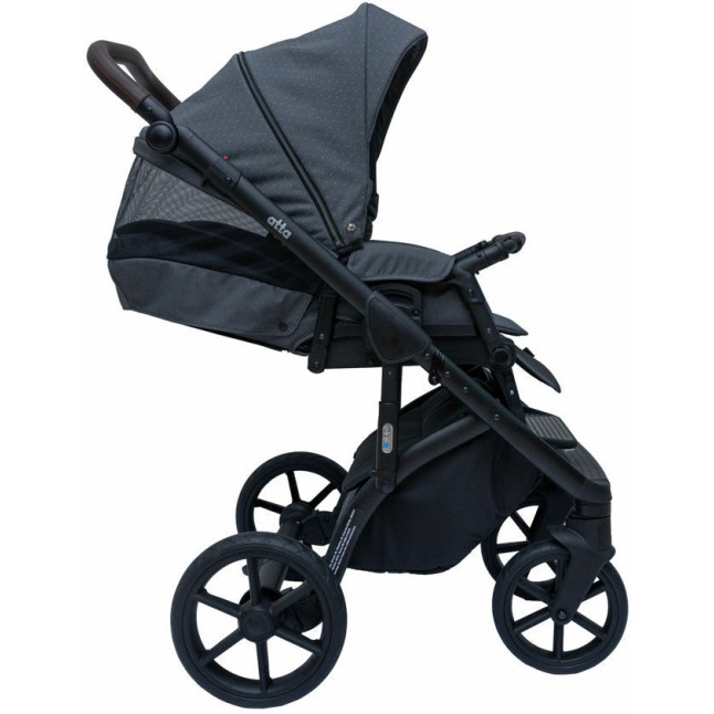 Πολυκαρότσι 2 σε 1 Atta Black Dots Dovadi