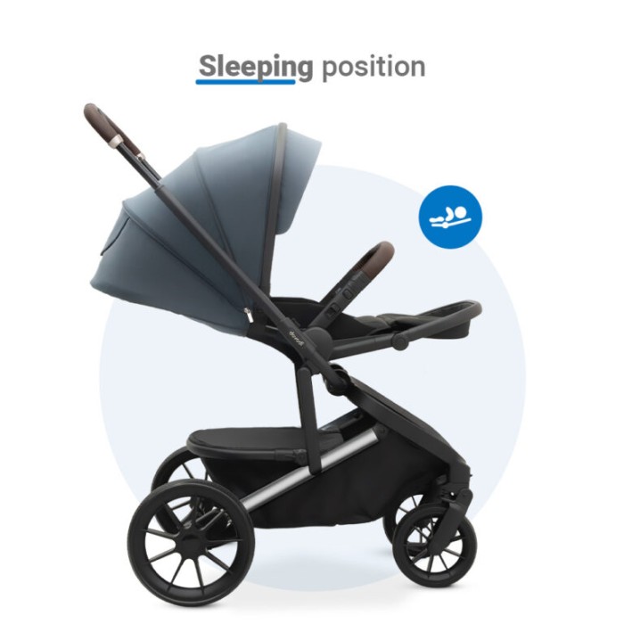 Πολυκαρότσι 2 σε 1 Fly Night Grey Dovadi