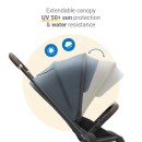 Πολυκαρότσι 2 σε 1 Fly Night Grey Dovadi