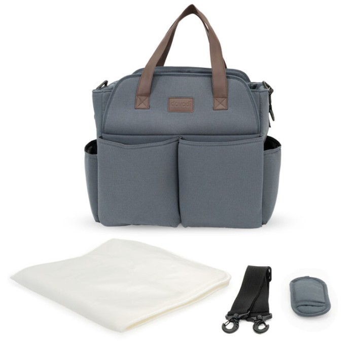 Πολυκαρότσι 2 σε 1 Fly Night Grey Dovadi