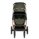 Πολυκαρότσι 3 σε 1  Irene Army Green 2024 Kikka Boo ΔΩΡΟ Αδιάβροχο & Πάνα Αγκαλιάς