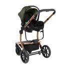 Πολυκαρότσι 3 σε 1  Irene Army Green 2024 Kikka Boo ΔΩΡΟ Αδιάβροχο & Πάνα Αγκαλιάς