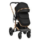 Πολυκαρότσι 3 σε 1  Irene Black 2024 Kikka Boo ΔΩΡΟ Αδιάβροχο & Πάνα Αγκαλιάς