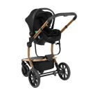 Πολυκαρότσι 3 σε 1  Irene Black 2024 Kikka Boo ΔΩΡΟ Αδιάβροχο & Πάνα Αγκαλιάς