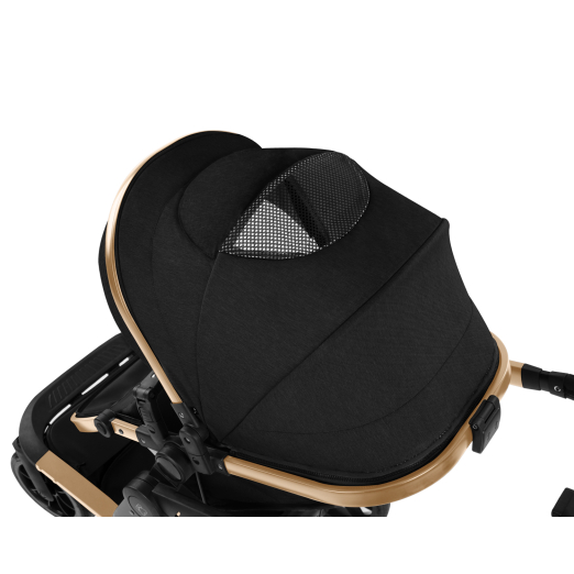 Πολυκαρότσι 3 σε 1  Irene Black 2024 Kikka Boo ΔΩΡΟ Αδιάβροχο & Πάνα Αγκαλιάς