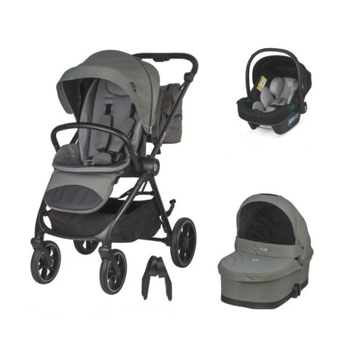 Πολυκαρότσι 3 σε 1 Serry Moss Green Coccolle + ΔΩΡΟ Καρεκλάκι Φαγητού Πολυκαρότσι 3 σε 1 Serry Moss Green Coccolle + ΔΩΡΟ Καρεκλάκι Φαγητού