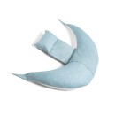 Πολυμορφικό Μαξιλάρι Εγκυμοσύνης Και Θηλασμού 7100 Grey Stars 12 Σε 1 Nuvita