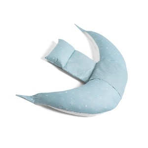 Πολυμορφικό Μαξιλάρι Εγκυμοσύνης Και Θηλασμού 7100 Grey Stars 12 Σε 1 Nuvita