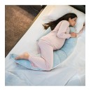 Πολυμορφικό Μαξιλάρι Εγκυμοσύνης Και Θηλασμού 7100 Grey Stars 12 Σε 1 Nuvita