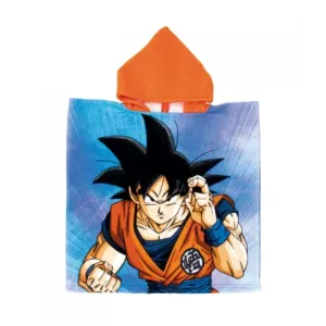 Dragon Ball Παιδικό Πόντσο Son Goku 55x110cm (Quick Dry)
