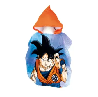 Dragon Ball Παιδικό Πόντσο Son Goku 55x110cm (Quick Dry) Dragon Ball Παιδικό Πόντσο Son Goku 55x110cm (Quick Dry)