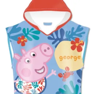 Peppa Pig Skateboard Παιδικό Πόντσο  55x110cm (Quick Dry)