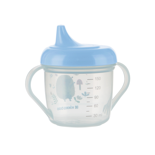 Ποτηράκι Με Λαβές Και Στόμιο 150ml Forest Party Kikka boo Blue
