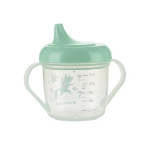 Ποτηράκι Με Λαβές Και Στόμιο 150ml Forest Party Kikka boo Mint Ποτηράκι Με Λαβές Και Στόμιο 150ml Forest Party Kikka boo Mint