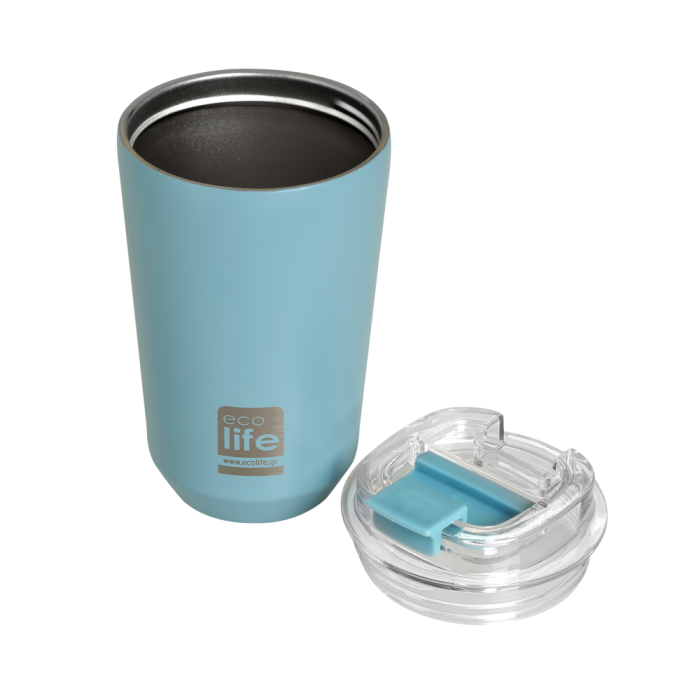 Ποτήρι Θερμό Pure Blue Coffee Thermos 360ml Eco Life Ποτήρι Θερμό Pure Blue Coffee Thermos 360ml Eco Life