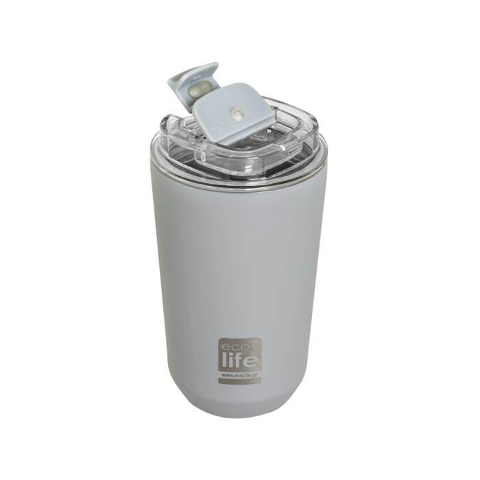 Ποτήρι Θερμό Pure Grey Coffee Thermos 360ml Eco Life Ποτήρι Θερμό Pure Grey Coffee Thermos 360ml Eco Life