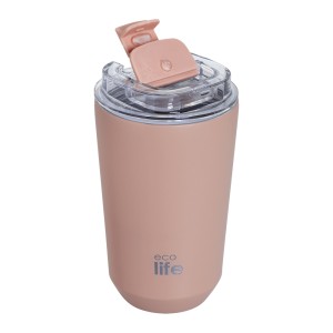 Ποτήρι Θερμό Pure Pink Coffee Thermos 360ml Eco Life Ποτήρι Θερμό Pure Pink Coffee Thermos 360ml Eco Life