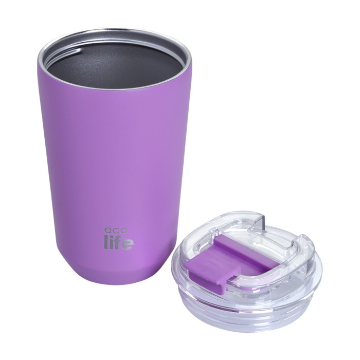 Ποτήρι Θερμό Pure Purple Coffee Thermos 360ml Eco Life Ποτήρι Θερμό Pure Purple Coffee Thermos 360ml Eco Life