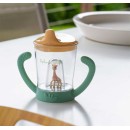 Ποτήρι Non Drip Σόφι Καμηλοπάρδαλη Ποτήρι Non Drip Σόφι Καμηλοπάρδαλη