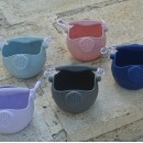 Ποτιστήρι Από Ανακυκλώσιμη Σιλικόνη Duck Egg Μπλε Scrunch Ποτιστήρι Από Ανακυκλώσιμη Σιλικόνη Duck Egg Μπλε Scrunch