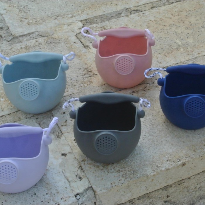 Ποτιστήρι Από Ανακυκλώσιμη Σιλικόνη Duck Egg Μπλε Scrunch Ποτιστήρι Από Ανακυκλώσιμη Σιλικόνη Duck Egg Μπλε Scrunch