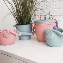 Ποτιστήρι Από Ανακυκλώσιμη Σιλικόνη Duck Egg Μπλε Scrunch Ποτιστήρι Από Ανακυκλώσιμη Σιλικόνη Duck Egg Μπλε Scrunch