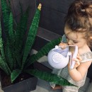 Ποτιστήρι Από Ανακυκλώσιμη Σιλικόνη Duck Egg Μπλε Scrunch Ποτιστήρι Από Ανακυκλώσιμη Σιλικόνη Duck Egg Μπλε Scrunch