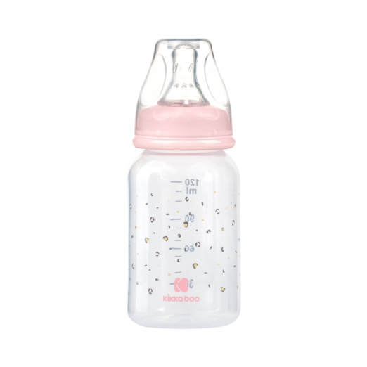 Πλαστικό Μπιμπερό PP 120ml Savanna Pink Kikka Boo
