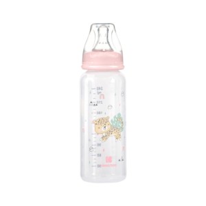 Πλαστικό Μπιμπερό PP 240ml Savanna Pink Kikka Boo