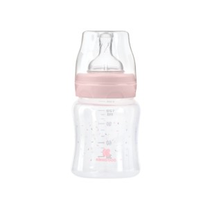 Πλαστικό Μπιμπερό PP 120ml Hippo Dreams Pink Kikka Boo
