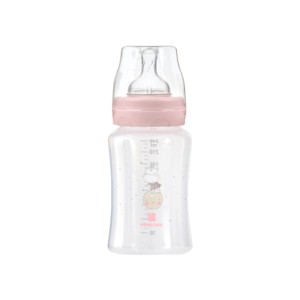 Πλαστικό Μπιμπερό PP 240ml Hippo Dreams Pink Kikka Boo
