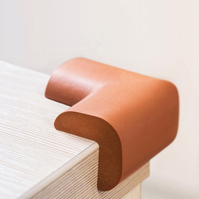 Προστατευτικά Γωνιών Από Αφρώδες Υλικό Καφέ BabyOno Προστατευτικά Γωνιών Από Αφρώδες Υλικό Καφέ BabyOno