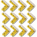 Προστατευτικά Γωνιών L-Shape Διάφανα 12τμχ Sipo Προστατευτικά Γωνιών L-Shape Διάφανα 12τμχ Sipo