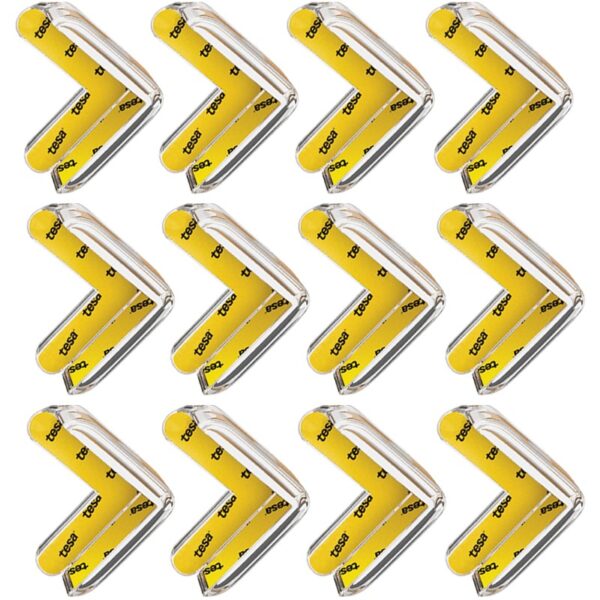 Προστατευτικά Γωνιών L-Shape Διάφανα 12τμχ Sipo Προστατευτικά Γωνιών L-Shape Διάφανα 12τμχ Sipo