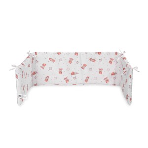 Προστατευτική Πάντα Κούνιας Bears & Pillows Beige Lorelli