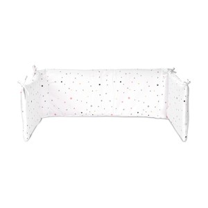 Προστατευτική Πάντα Κούνιας Happy Friends Mint Lorelli