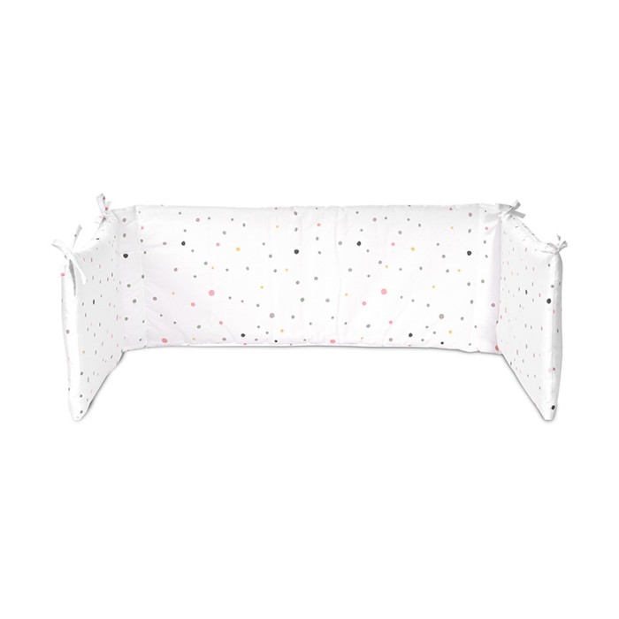 Προστατευτική Πάντα Κούνιας Happy Friends Mint Lorelli