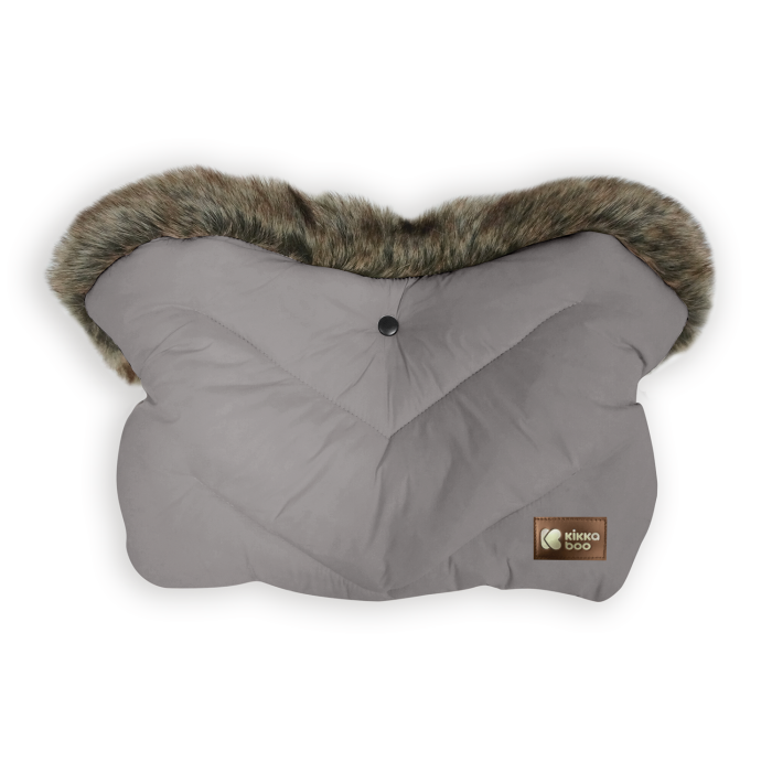 Προστατευτικά Χεριών Handmuff Fur Γκρι Kikka Boo