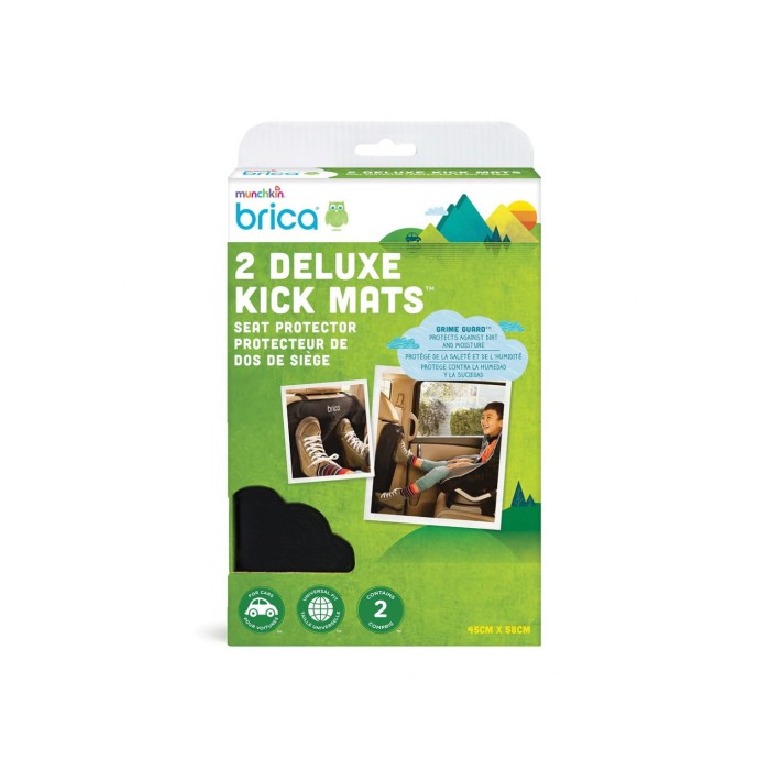 Προστατευτικό Καθίσματος Μαύρο Brica 2τμχ Munchkin Προστατευτικό Καθίσματος Μαύρο Brica 2τμχ Munchkin