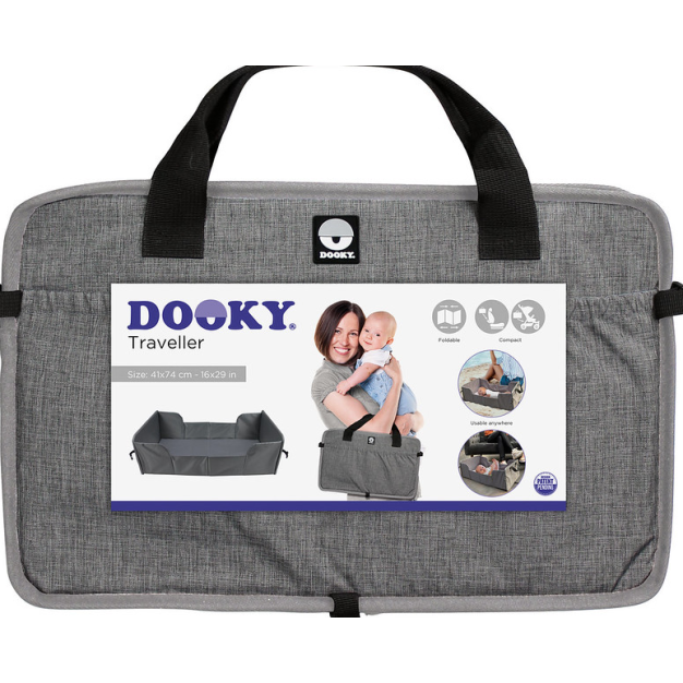 Πτυσσόμενο Κρεβατάκι Γκρι Dooky Πτυσσόμενο Κρεβατάκι Γκρι Dooky