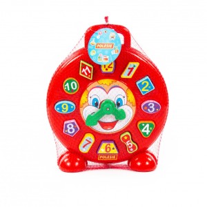 Polesie Ρολόι Ταξινόμησης Σχημάτων Και Αριθμών Clown Clock 62741 Polesie Ρολόι Ταξινόμησης Σχημάτων Και Αριθμών Clown Clock 62741