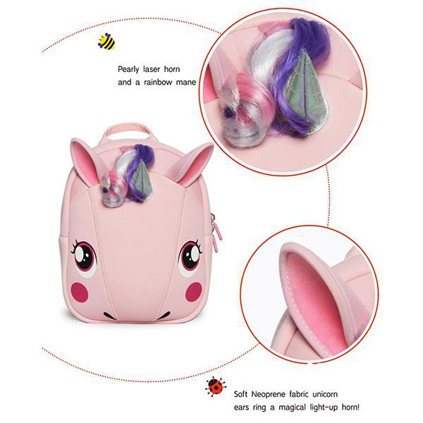 Σακίδιο Πλάτης Ροζ Μονόκερος Supercute Σακίδιο Πλάτης Ροζ Μονόκερος Supercute