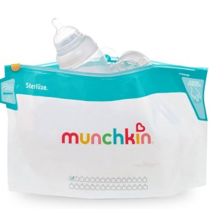 Σακουλάκια Αποστείρωσης Μπιμπερό Μικροκυμάτων Latch Munchkin