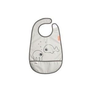 Σαλιάρα με Βέλκρο Sea Friends Grey Done By Deer