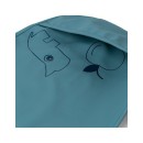 Σαλιάρα Με Βέλκρο Σετ 2τμχ Friends Blue Done By Deer