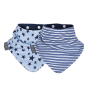 Σαλιάρα Μπαντάνα Blue Stars & Stripes 2τμχ Cheeky Chompers