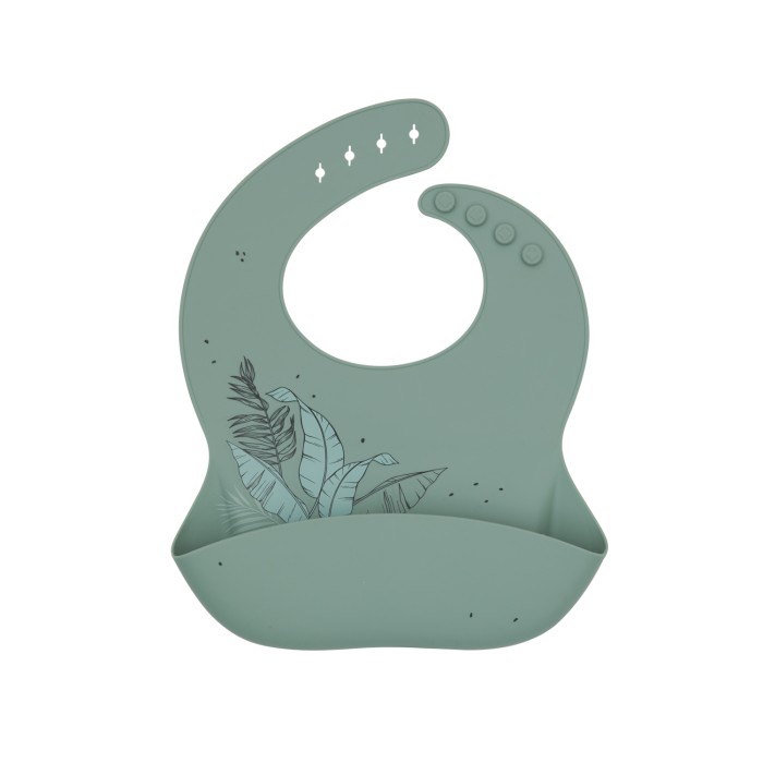 Σαλιάρα Platinum Silicone Flora Sage Kikka Boo