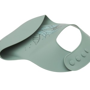 Σαλιάρα Platinum Silicone Flora Sage Kikka Boo